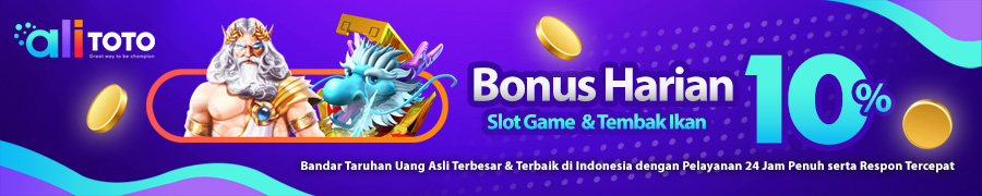 AliToto Bonus Harian 10%